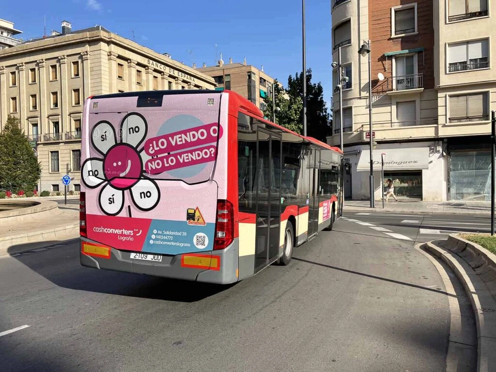 Publicidad en Autobus